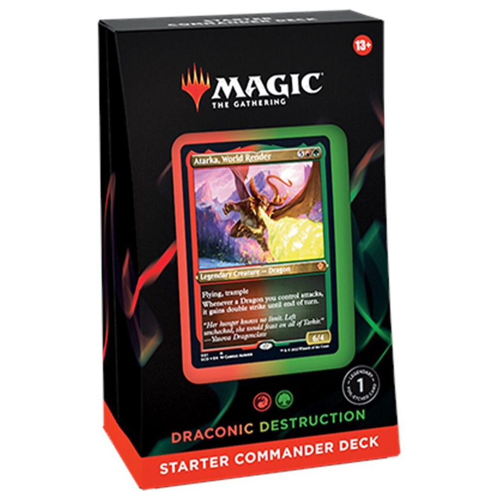 Magic The Gathering: SCD Commander Starter Draconic Destruction Deck