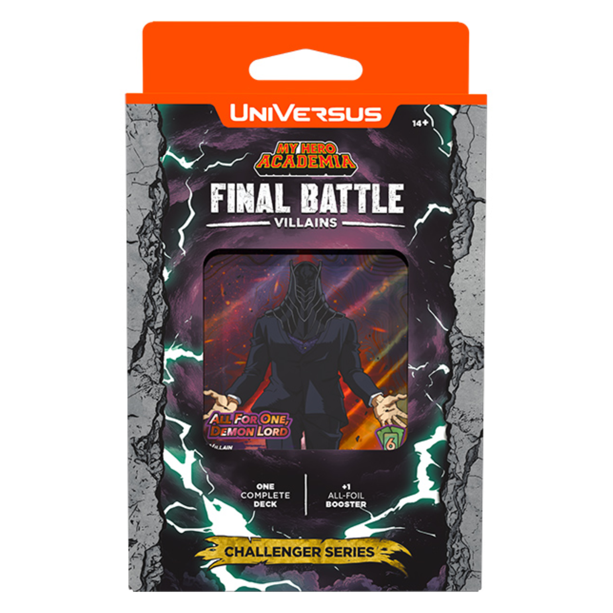 UniVersus CCG: Set 9- My Hero Academia- Final Battle- Challenger Series Villains Deck