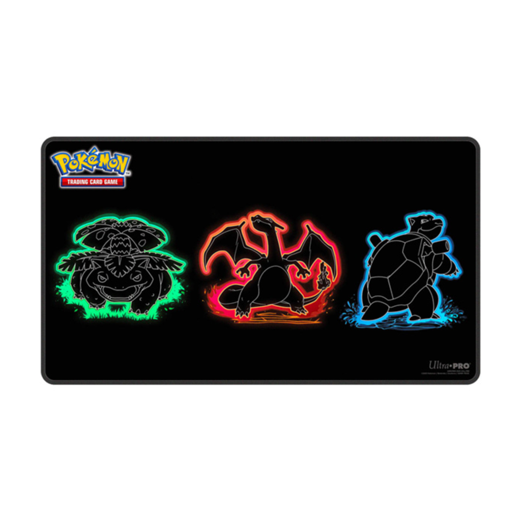 Playmat: Pokemon Foil- Neon Kanto