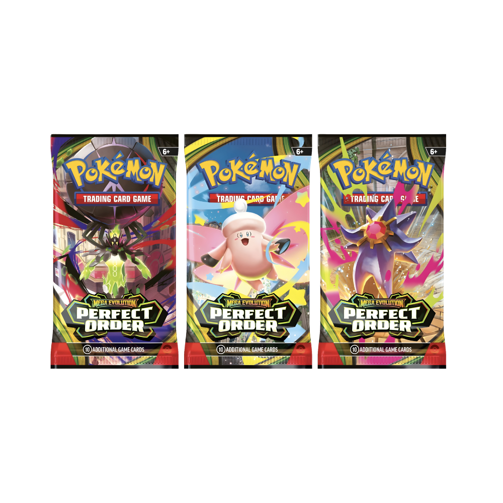 Pokémon TCG: Mega Evolution 03 - Perfect Order 3-Pack Blister