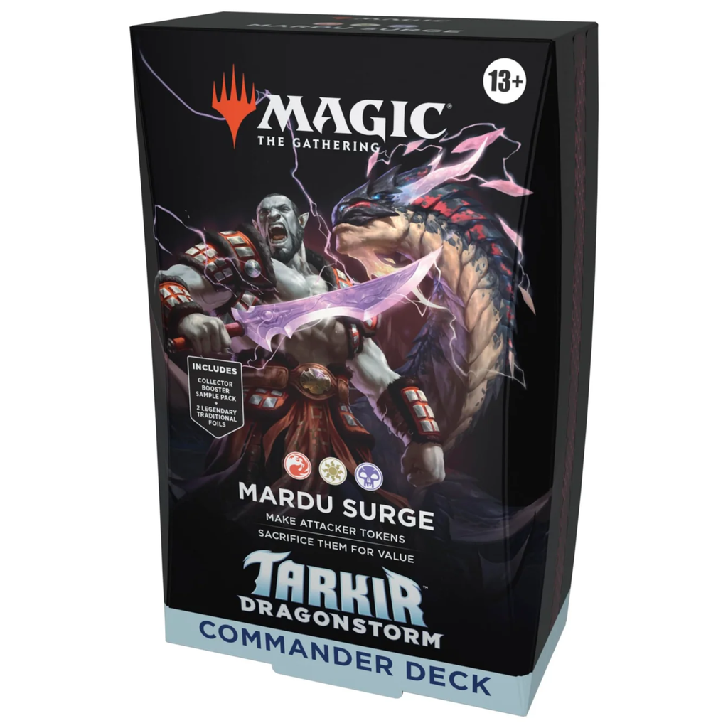 Magic The Gathering: TDM Tarkir: Dragonstorm Commander Mardu Surge Deck