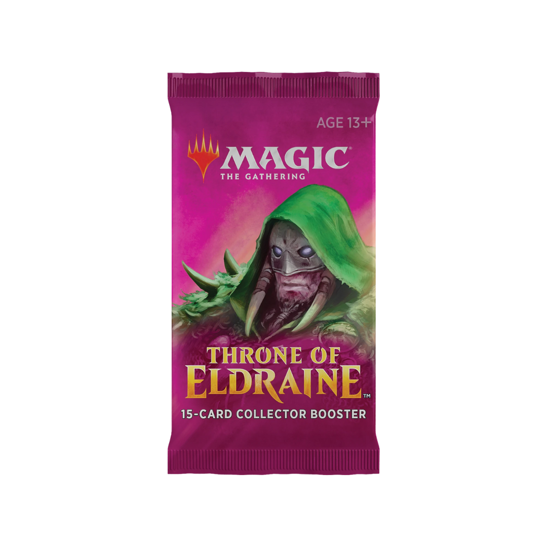 Magic: The Gathering: Throne Of Eldraine Sleeved Collector Booster Pack