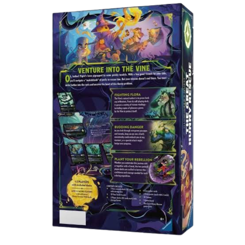 Disney Lorcana:  Set 13- Attack of the Vine!  Illumineer's Quest- The Great  Hunny Rescue