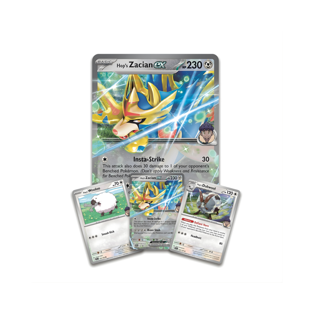 Pokémon TCG: Hop's Zacian EX Collection Box