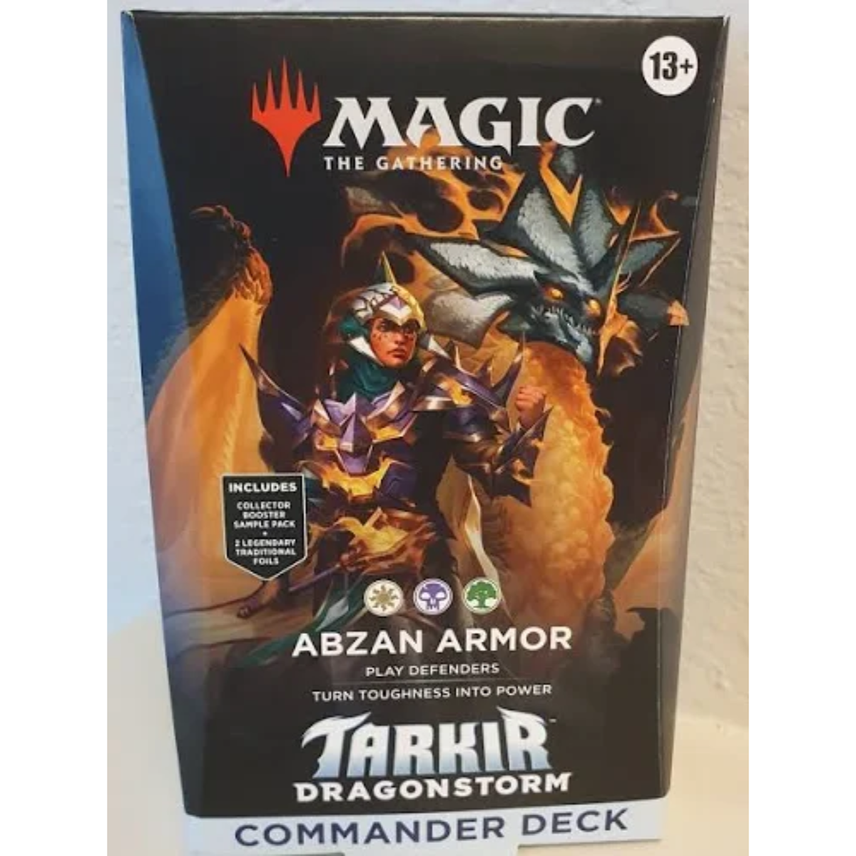 Magic The Gathering: TDM Tarkir: Dragonstorm Commander Abzan Armor Deck