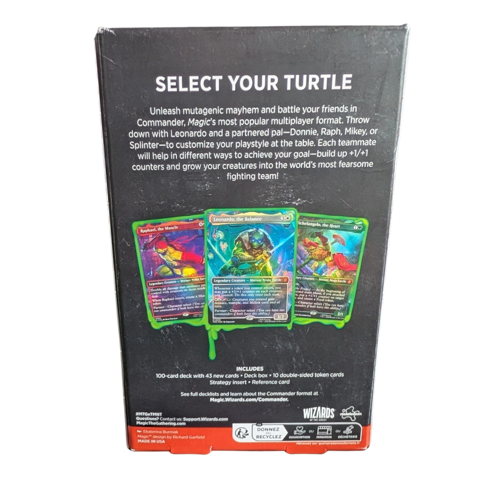 Magic The Gathering: TMT Teenage Mutant Ninja Turtles Commander Deck