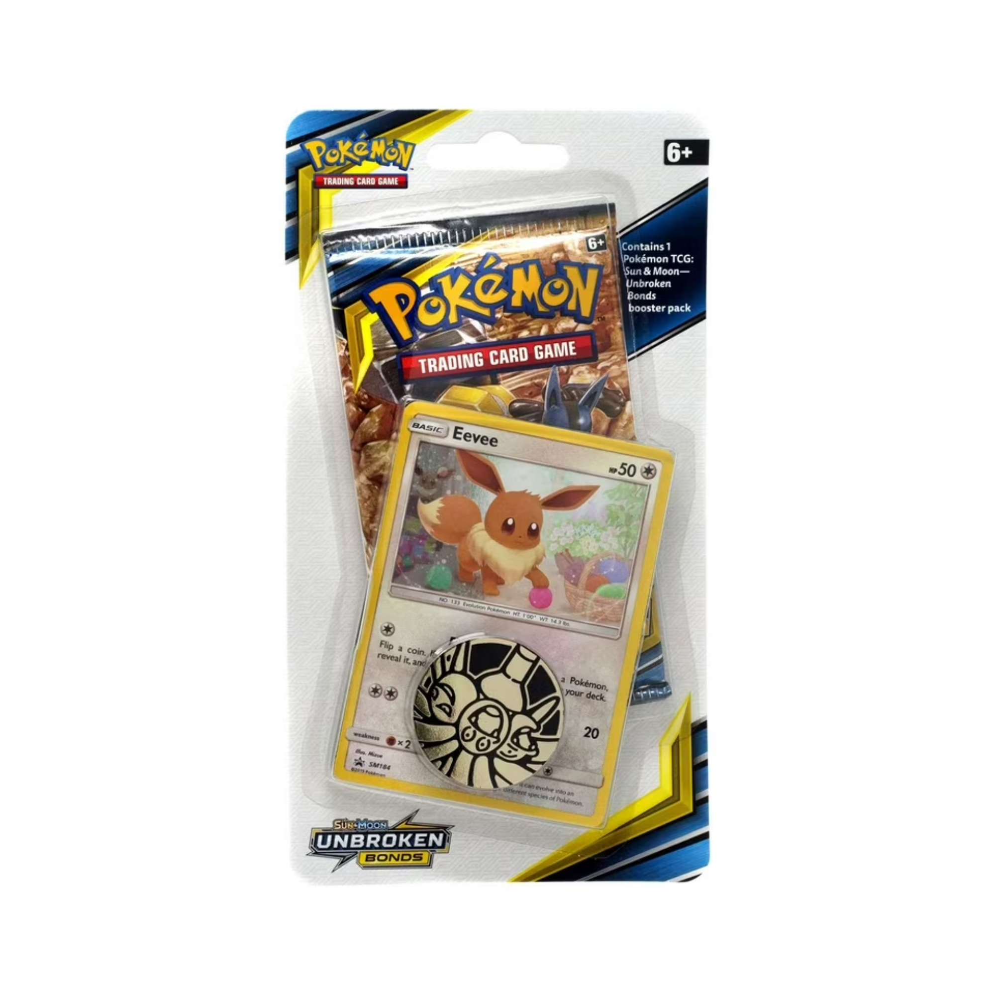 Pokémon TCG: Sun & Moon Unbroken Bonds Single Pack Blister