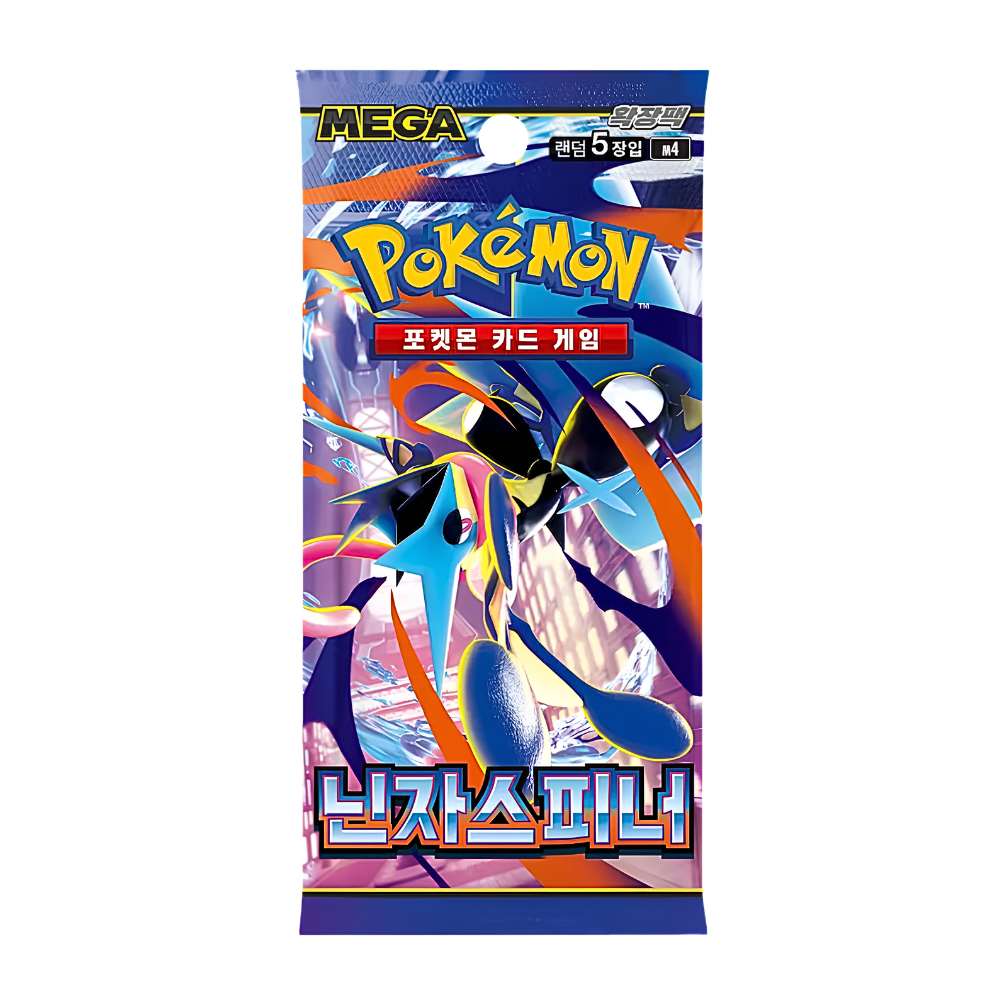 Korean Pokémon TCG: Mega Evolution Ninja Spinner Booster Pack