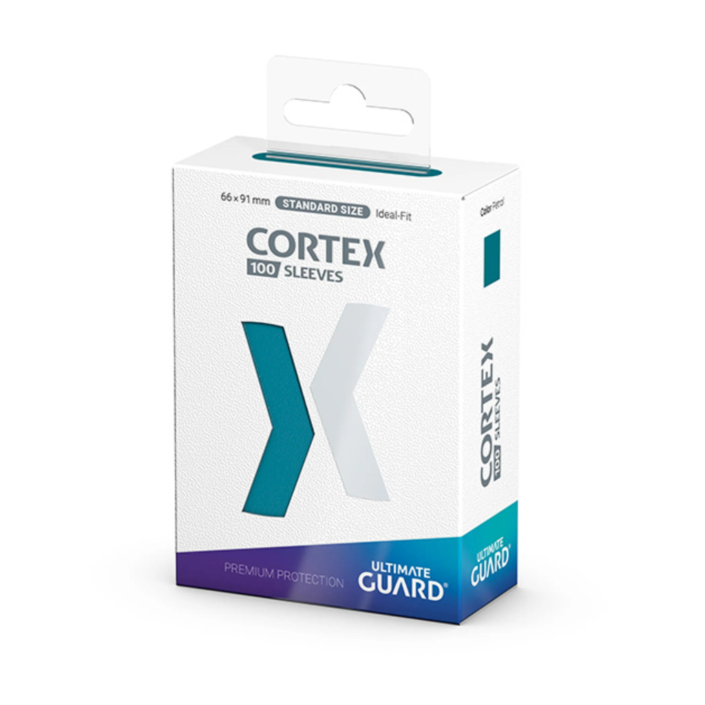 Card Sleeves: Cortex Standard Size- Glossy Petrol (100 ct.)