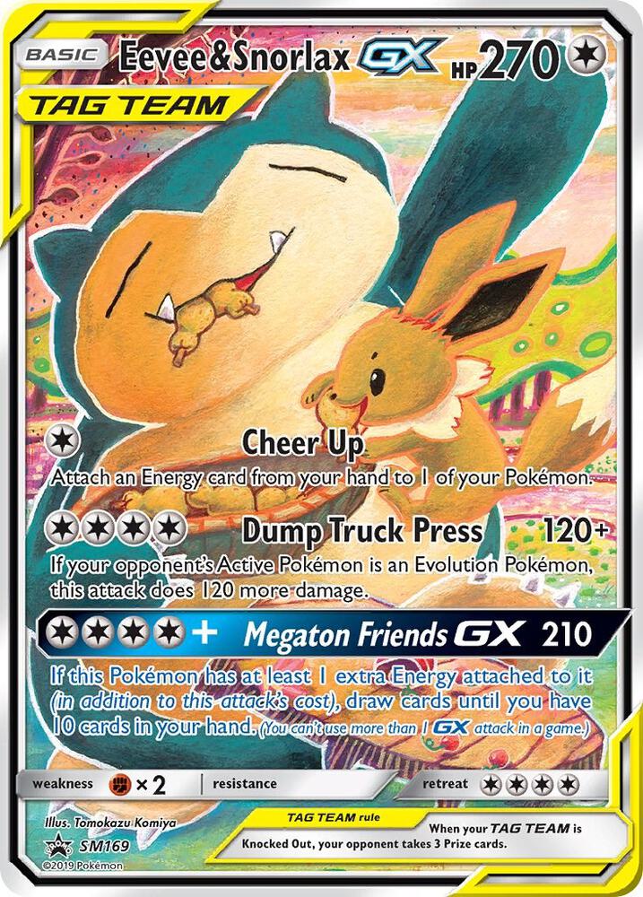 Eevee & Snorlax promo 171/181