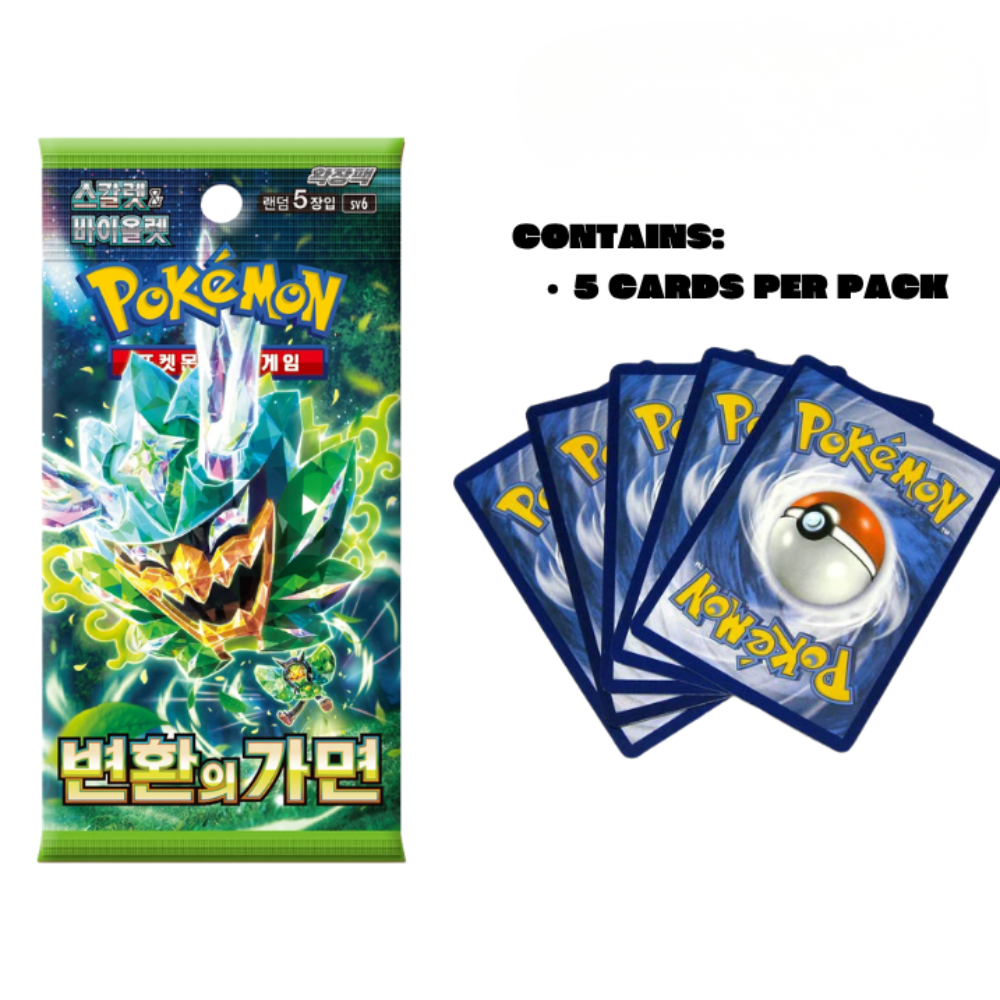 Korean Pokémon TCG: Scarlet & Violet Mask of Change Booster Pack