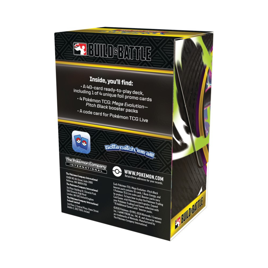 Pokémon TCG: Pitch Black Build & Battle Box