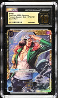 Kuzan One Piece 2024 Japanese Premium Booster: Best OP02-121 Secret Rare CGC PRISTINE 10