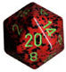 34mm 1d20 Speckled: Strawberry