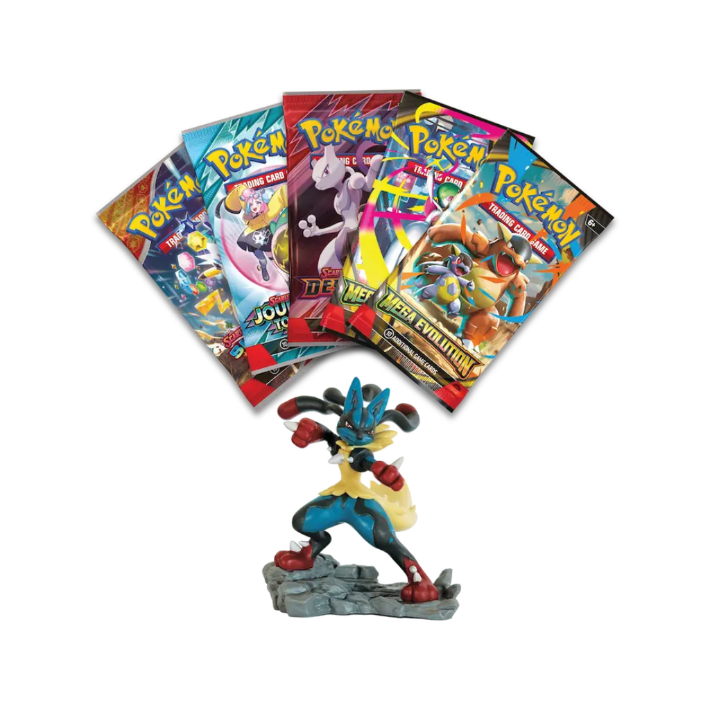 Pokémon TCG: Mega Lucario EX Figure Collection Box