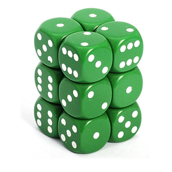 16mm 12d6 Opaque: Green/White