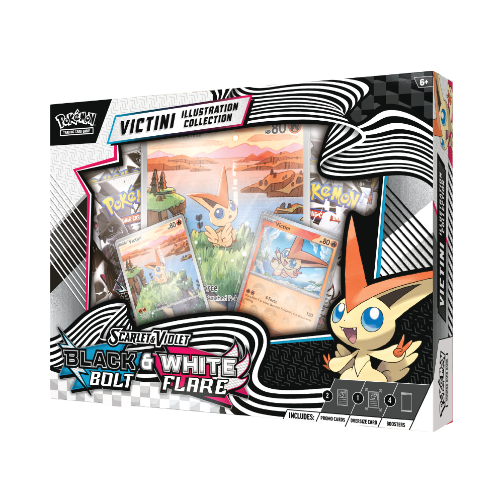 Pokémon TCG: Unova Victini Illustration Collection Box