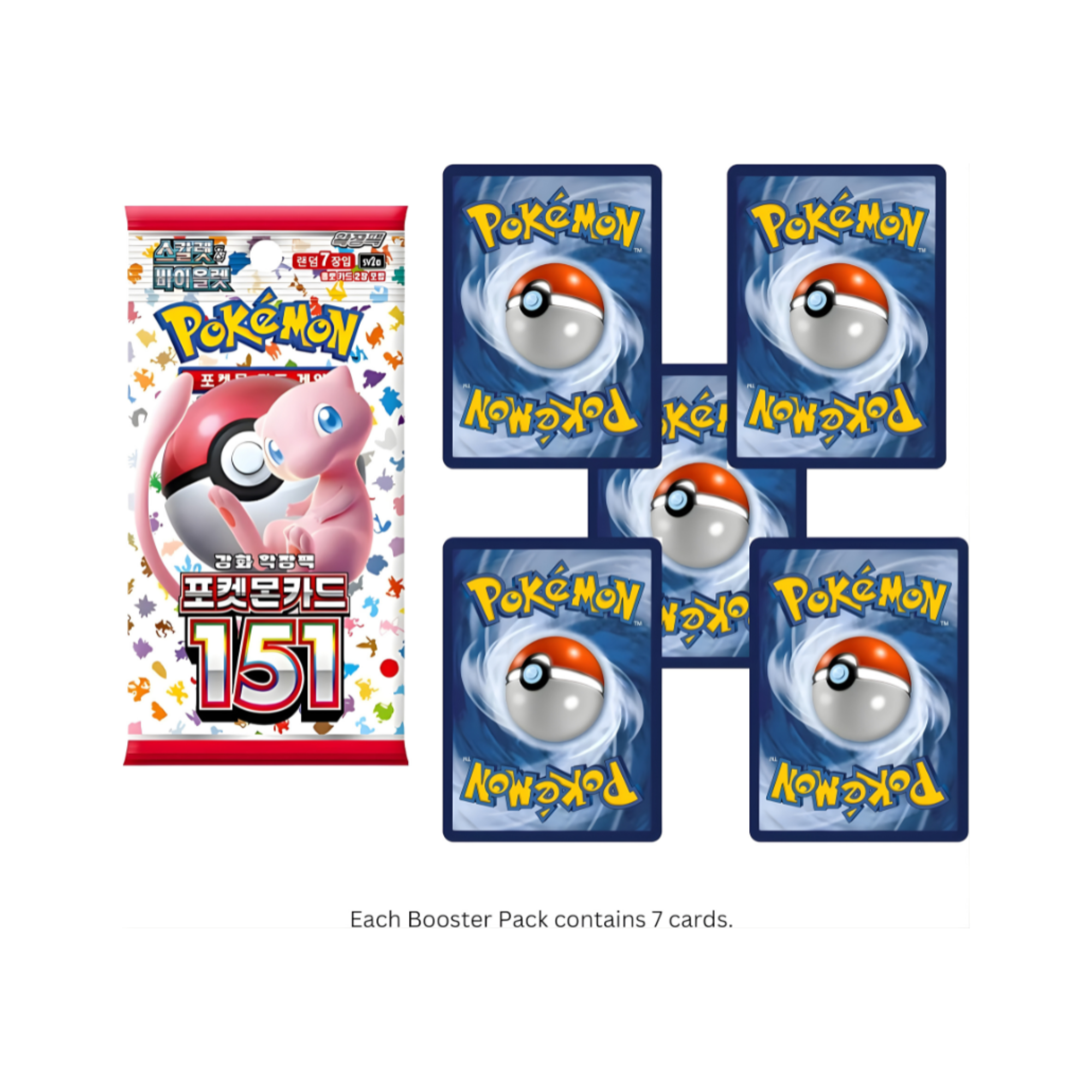 Korean Pokémon TCG: 151 Booster Pack