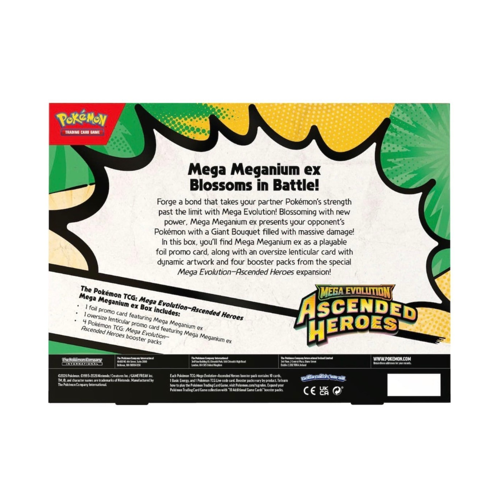 Pokémon TCG: Mega Evolution Ascended Heroes ex  (Meganium)