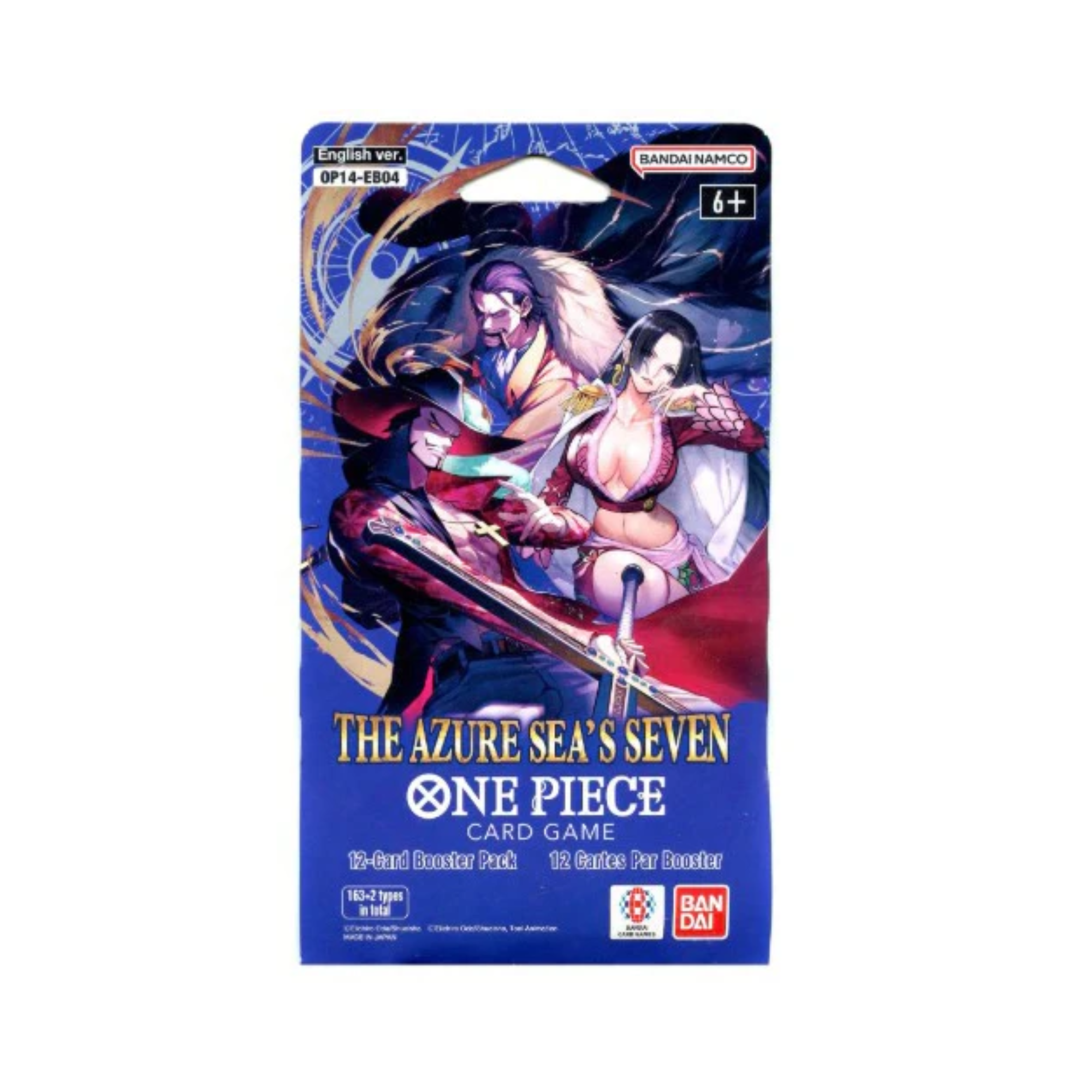 One Piece TCG: OP-14 The Azure Sea's Seven Sleeved Booster Pack