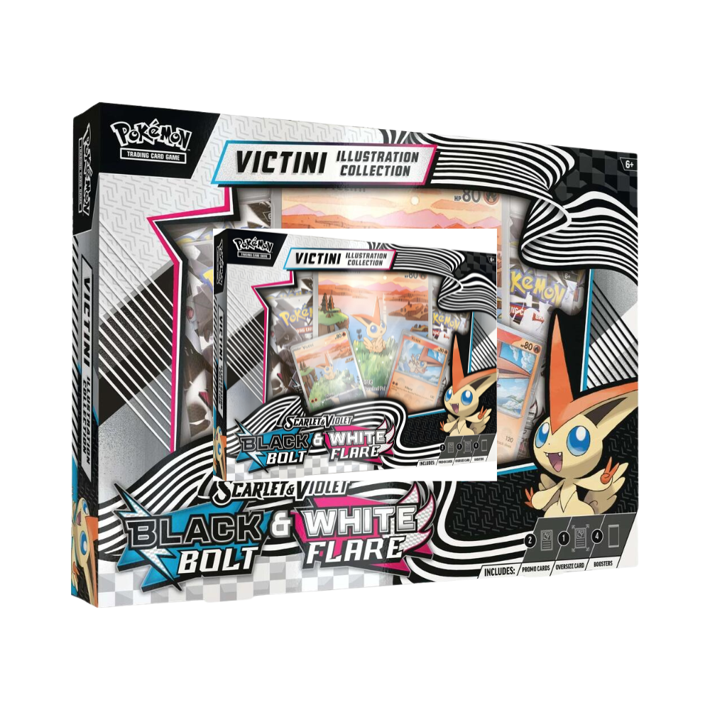 Pokémon TCG: Unova Victini Illustration Collection Box