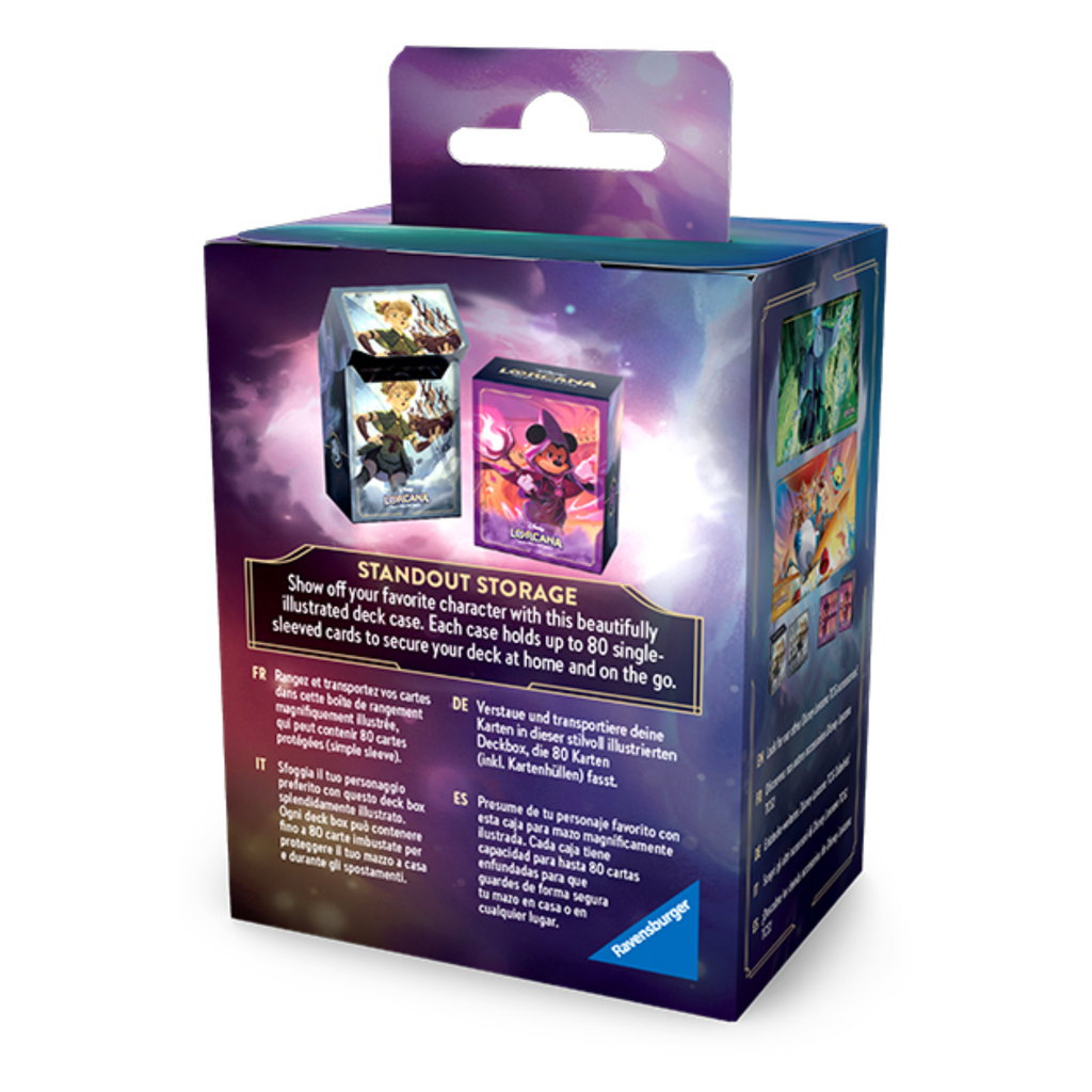 Deck Box: Disney Lorcana- Set 08- Reign of Jafar- Tinker Bell, Giant Fairy