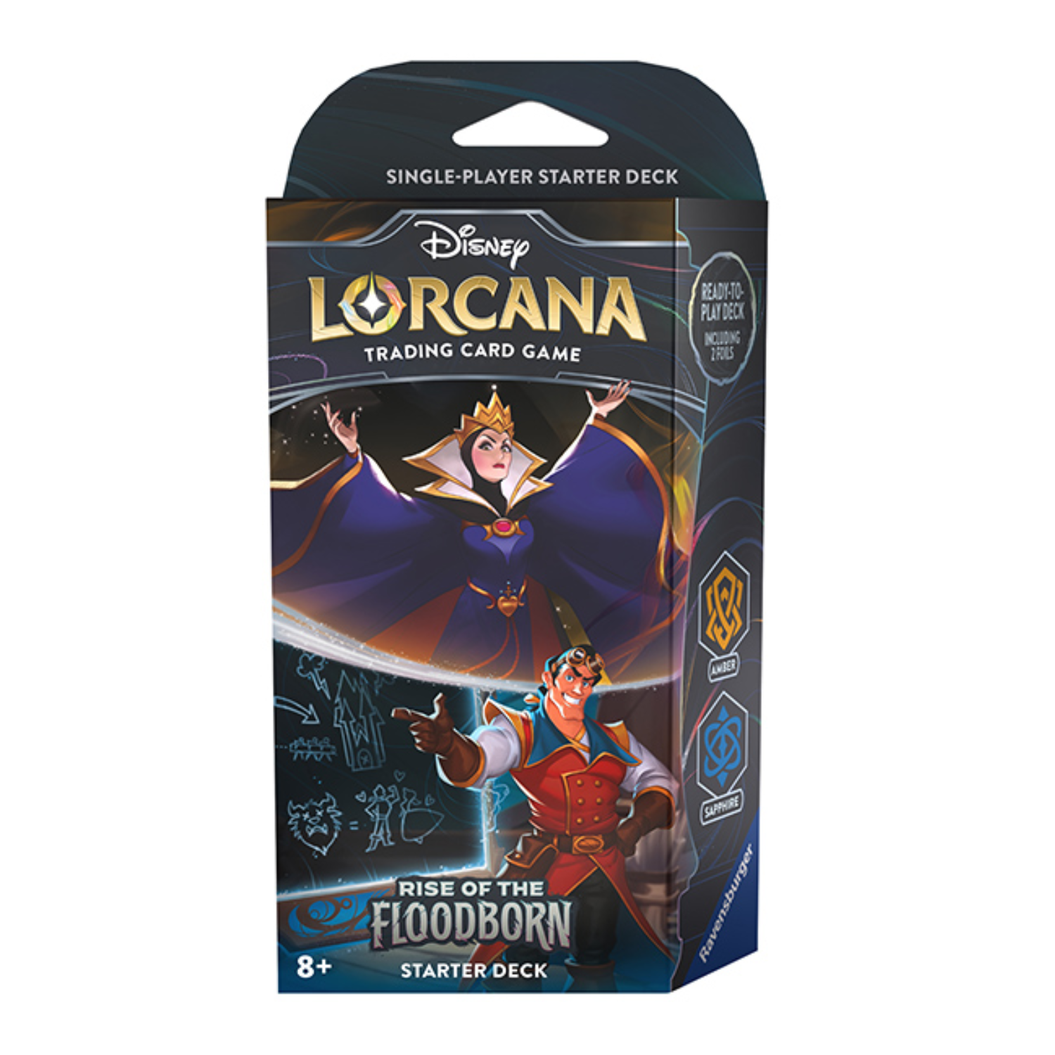 Disney Lorcana: Set 02- Rise of the Floodborn- Starter Deck