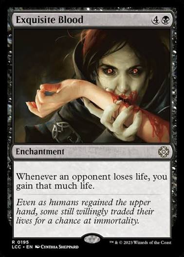 Exquisite Blood - 195 - C - Lost Caverns of Ixalan Commander