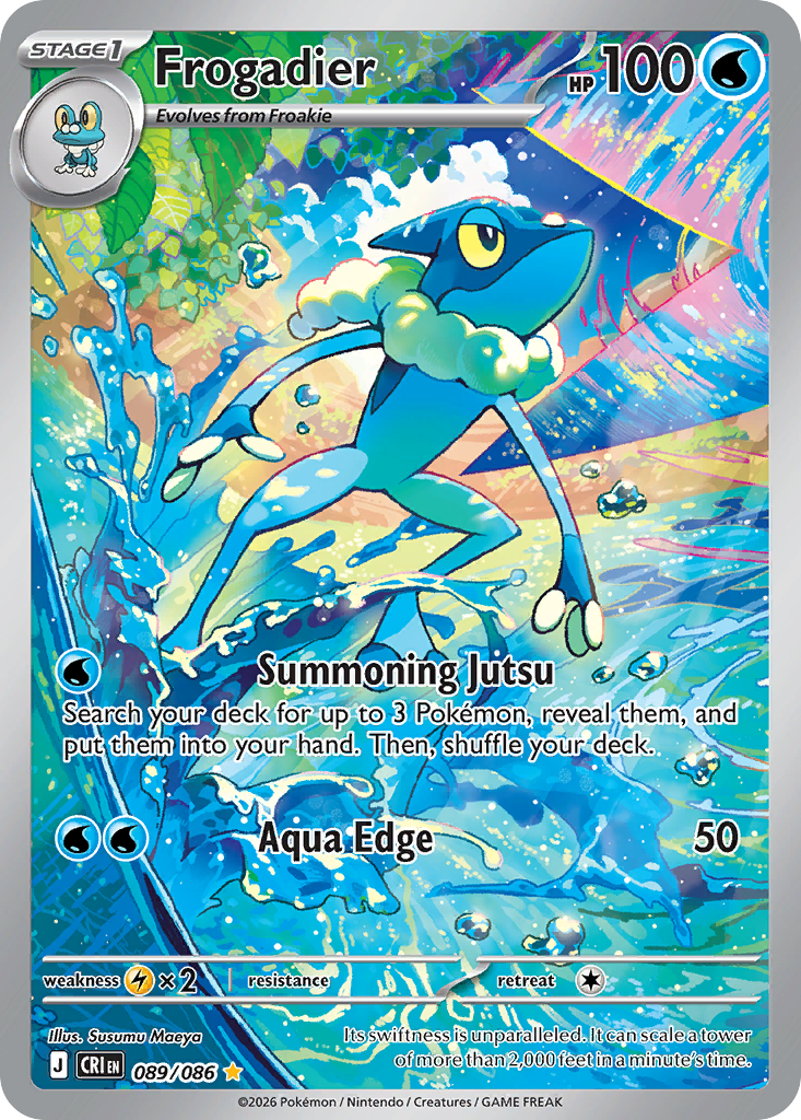 Frogadier - Chaos Rising #89