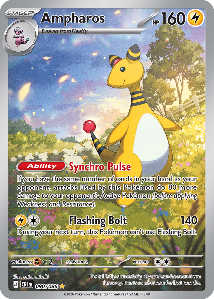 Ampharos - Chaos Rising #90
