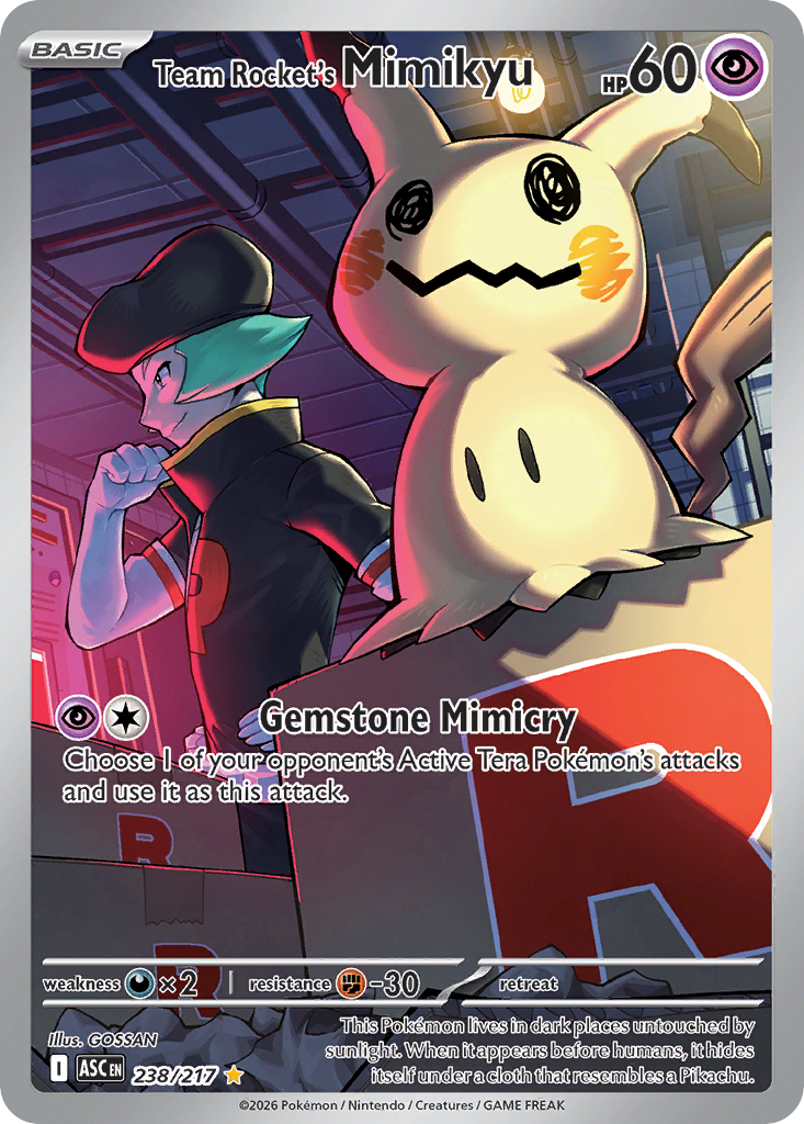 Team Rocket's Mimikyu - Ascended Heroes #238