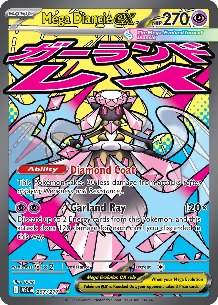 Mega Diancie ex - Ascended Heroes #267