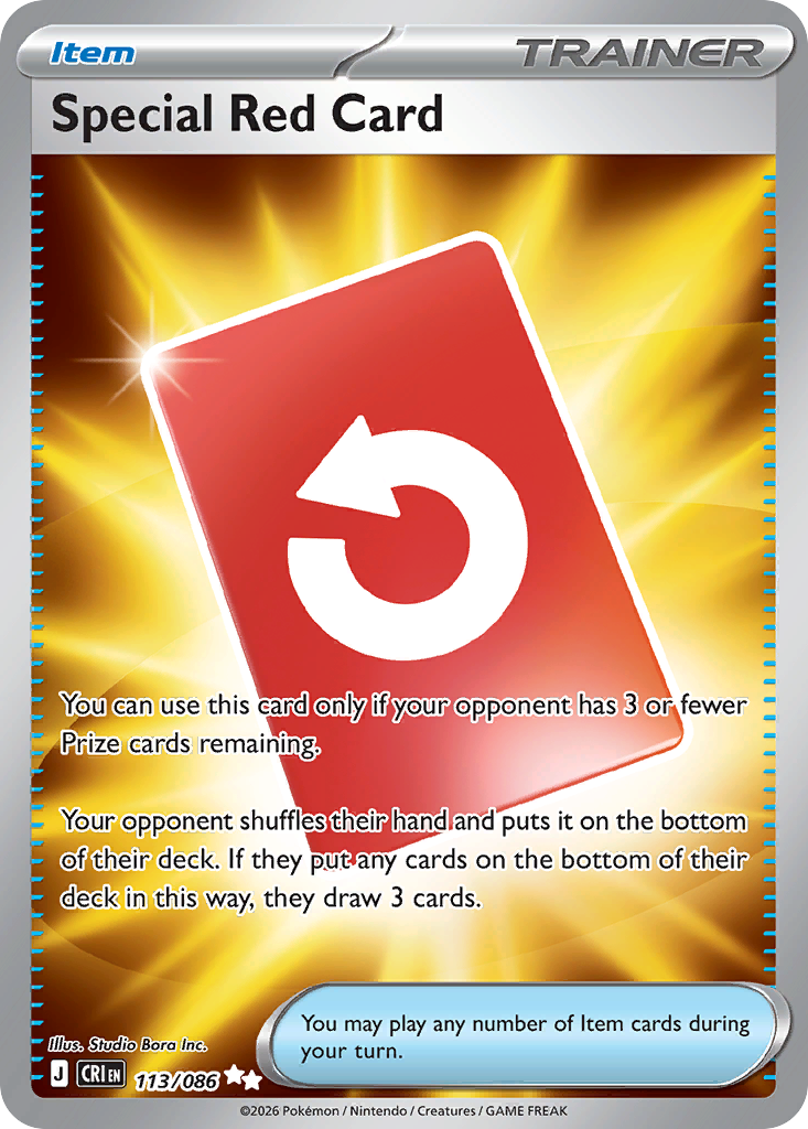 Special Red Card - Chaos Rising #113