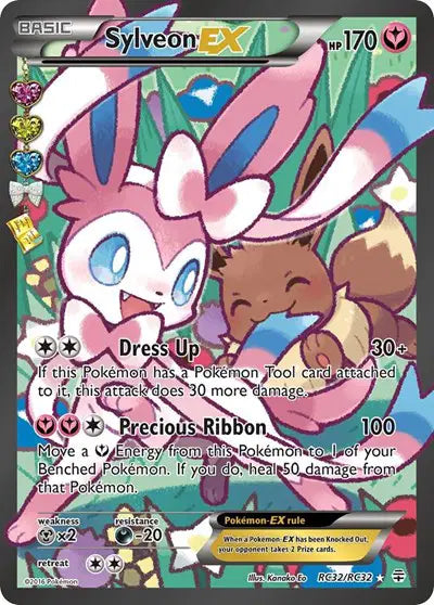 Sylveon EX - RC32/83 - Ultra Rare - Generations