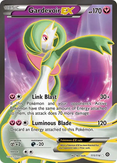 Gardevoir EX - 111/114 - Ultra Rare - Steam Siege