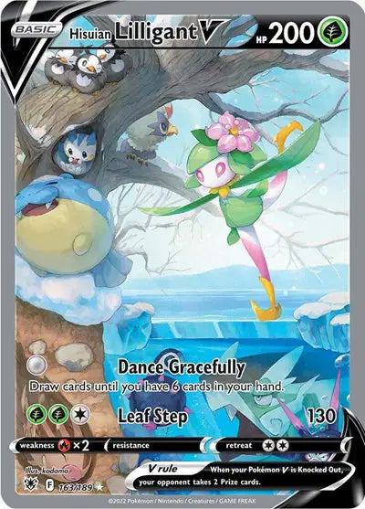 Hisuian Lilligant V - 163/189 - Art Rare - Astral Radiance