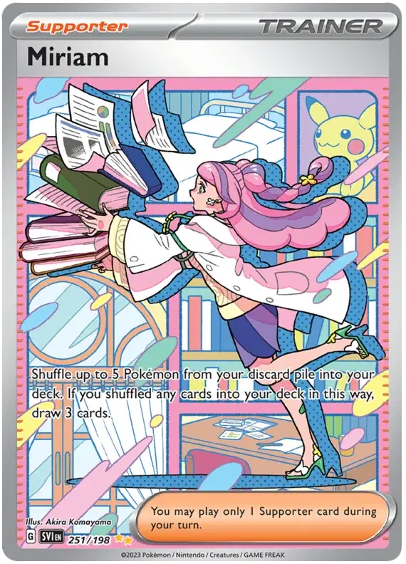 Miriam - 251/198 - Special Illustration Rare - Scarlet & Violet