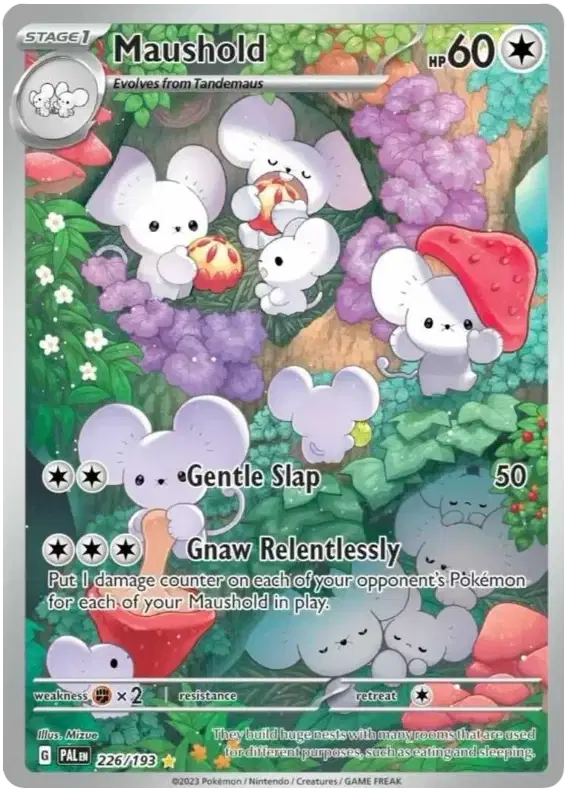 Maushold - 226/193 - Illustration Rare - Paldea Evolved