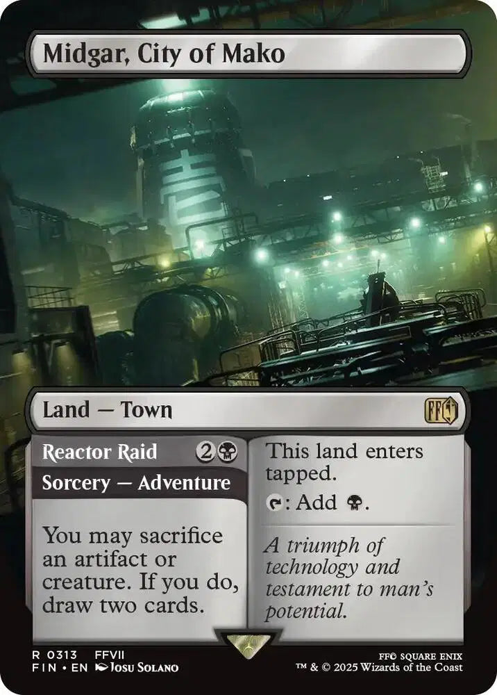 Midgar, City of Mako [Borderless]
