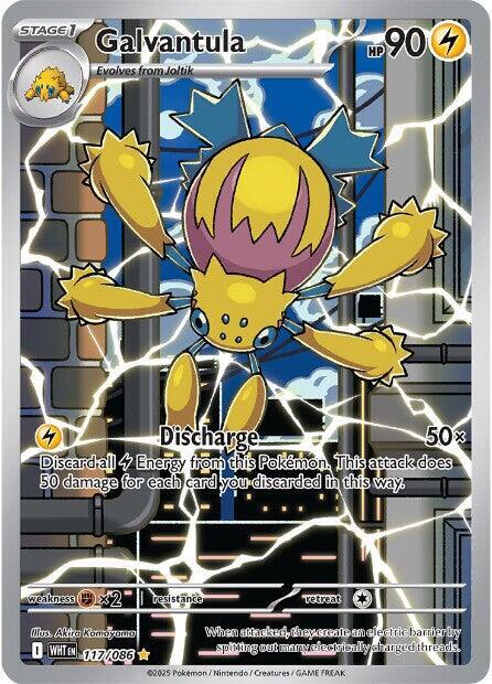 Galvantula - 117/086 - Illustration Rare - White Flare