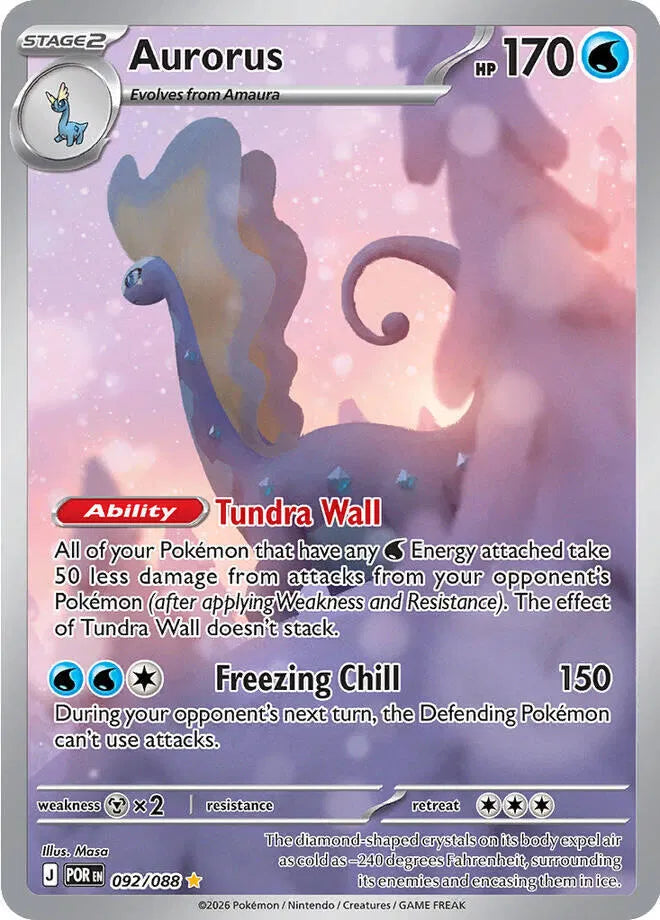 Aurorus - 092/088 - Illustration Rare - Perfect Order