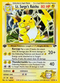 Lt. Surge's Raichu [1st Edition]