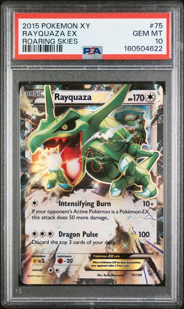 2015 POKEMON XY ROARING SKIES #75 PSA 10