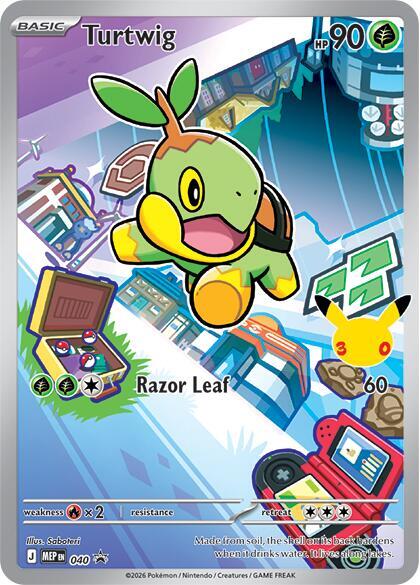 Turtwig - 40 - Promo