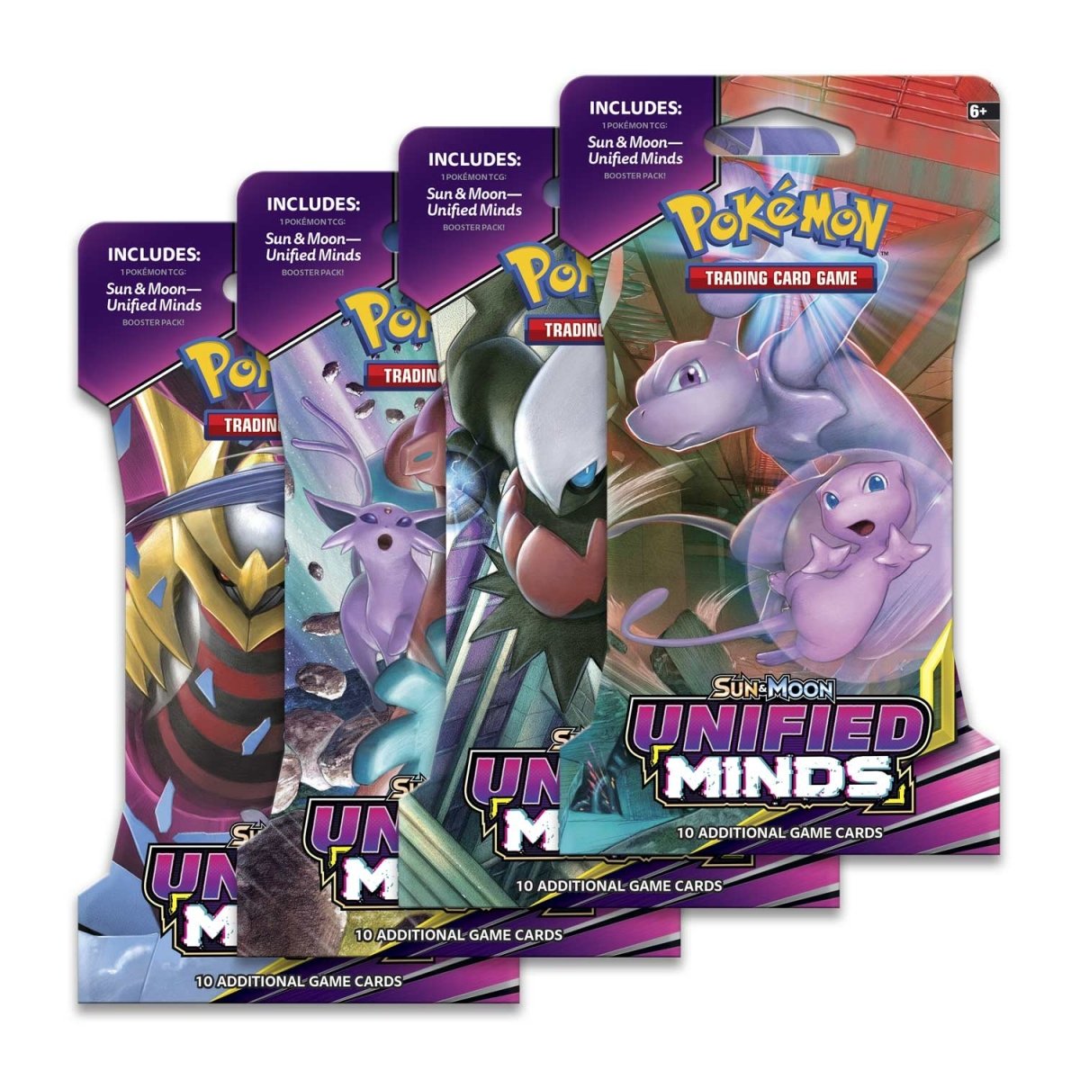 Sun & Moon-Unified Minds Sleeved Booster Pack